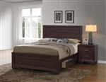 Kauffman Storage Bed 6 Piece Bedroom Set in Dark Cocoa Finish by Coaster - 204390
