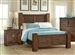 Sutter Creek Post Bed in Vintage Bourbon Finish by Coaster - 204531Q