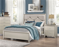Lana Bed in Silver Finish by Coaster - 205181Q