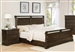 Chandler Bed in Heirloom Brown Finish by Coaster - 206391Q