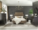 Formosa Platform Camel Velvet Upholstered Bed 6 Piece Bedroom Set in Americano Finish by Coaster - 222820