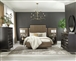 Formosa Platform Camel Velvet Upholstered Bed 8 Piece Bedroom Set in Americano Finish by Coaster - 222820P