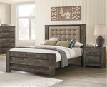 Ridgedale Bed in Weathered Dark Brown Finish by Coaster - 223481Q