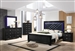 Penelope Panel Bed 6 Piece Bedroom Set in Midnight Star Finish by Coaster - 223571