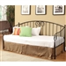 Grover Twin Metal Daybed in Black Finish by Coaster - 300099