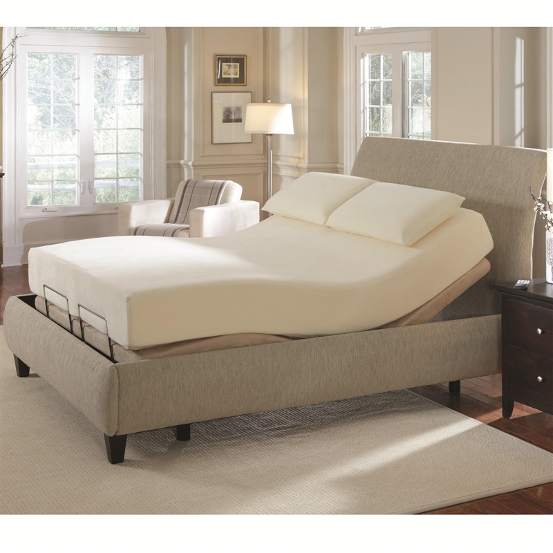 Pinnacle Premier Bedding Adjustable Bed, King Size Electric Adjustable Bed Frame With Massage