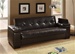 Sofa Bed in Dark Brown By-cast Upholstery by Coaster - 300143