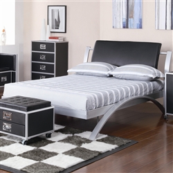 LeClair Black and Metal Youth Bed by Coaster - 300200T