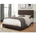Boyd Brown Fabric Bed by Coaster - 350081-K