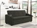 Miller Upholstered Sleeper Sofa Bed in Charcoal Grey Fabric by Coaster - 360063