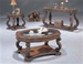2 Piece Accent Table Set in Antique Distressed Finish by Coaster - 3891S