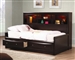 Phoenix Storage Daybed in Rich Deep Cappuccino Finish by Coaster - 400410T