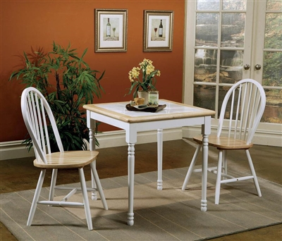 3 Piece Set in Two Tone Finish by Coaster - 4191