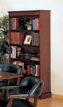 Westchester Open Bookcase In Mahogany Finish By Coaster 457