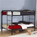 Morgan Full Full Bunk Bed in Black Finish by Coaster - 460056K