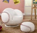 Small Baseball Chair and Ottoman by Coaster - 460177