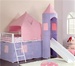 Princess Castle Twin Loft Bed by Coaster - 460279