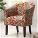 Accent Chair in Floral Pattern Fabric by Coaster - 460407