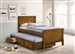 Granger Twin Captain's Bed in Rustic Honey Finish by Coaster - 461371T