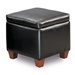 Accent Cube Ottoman by Coaster - 500902