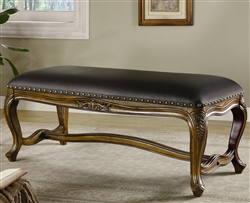 Traditional Upholstered Bench by Coaster - 501006