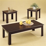 Parquet Design Occasional Table Set by Coaster - 5169