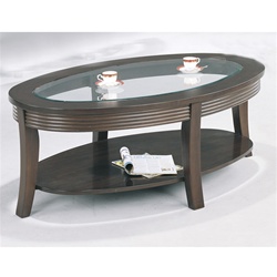 Cappuccino Finish Coffee Table by Coaster - 5525