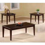 Cappuccino Occasional Table Set by Coaster - 5880