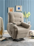 Power Lift Recliner in Beige Performance Chenille Upholstery by Coaster - 600399