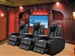 Element 3 Piece Power Theater Seating in Black Leather Upholstery by Coaster - 601743P-3