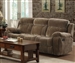 Myleene Reclining Sofa in Mocha Fabric Upholstery by Coaster - 603031