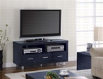 47-Inch TV Stand in Black Finish by Coaster - 700644