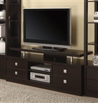 60 Inch TV Console in Cappuccino Finish by Coaster - 700696
