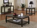 3 Piece Occasional Table Set in Cappuccino Finish by Coaster - 701078-S