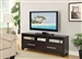 60 Inch TV Console in Cappuccino Finish by Coaster - 703301