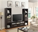 3 Piece Entertainment Center in Cappuccino Finish by Coaster - 703301-3