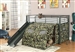 Camouflage Bunk Bed with Slide and Tent by Coaster - 7470