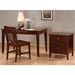 3 Piece Home Office Set in Cappuccino Finish by Coaster - 800311S