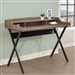 Writing Desk in Oak and Black Finish by Coaster - 800415