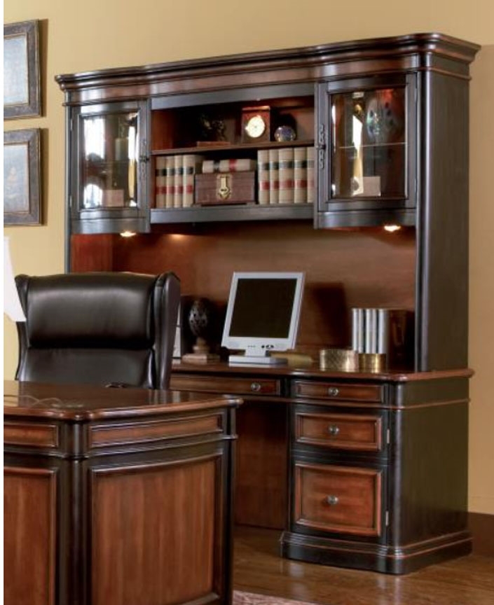 Office Computer Desk With Hutch, Desk Credenza Home Office