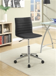 Modern Office Chair in Black Fabric by Coaster - 800725