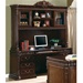 Tucker Traditional Home Office Computer Desk with Hutch in Rich Brown Finish by Coaster - 800801