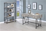 Analiese 2 Piece Home Office Set in Grey Driftwood Finish by Coaster - 801549-S