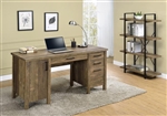 Tolar 2 Piece Home Office Set in Rustic Oak Finish by Coaster - 803581-S