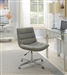 Grey Fabric Adjustable Height Office Chair by Coaster - 880073
