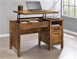 Delwin Lift Top Office Desk in Antique Nutmeg Finish by Coaster - 881240