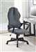 Dark Grey Fabric Adjustable Height Office Chair by Coaster - 881366
