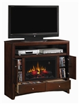 Phoenix Fireplace in Deep Cappuccino Finish by Coaster - 900382