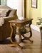 Chairside Table in Warm Brown Finish by Coaster - 900975