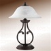 Dark Bronze Table Lamp by Coaster - 901207